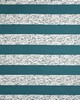 Silver State Dash Dot Stripe Teal